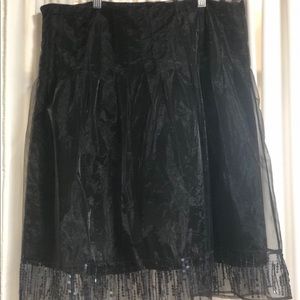 Black skirt Sharagano studio